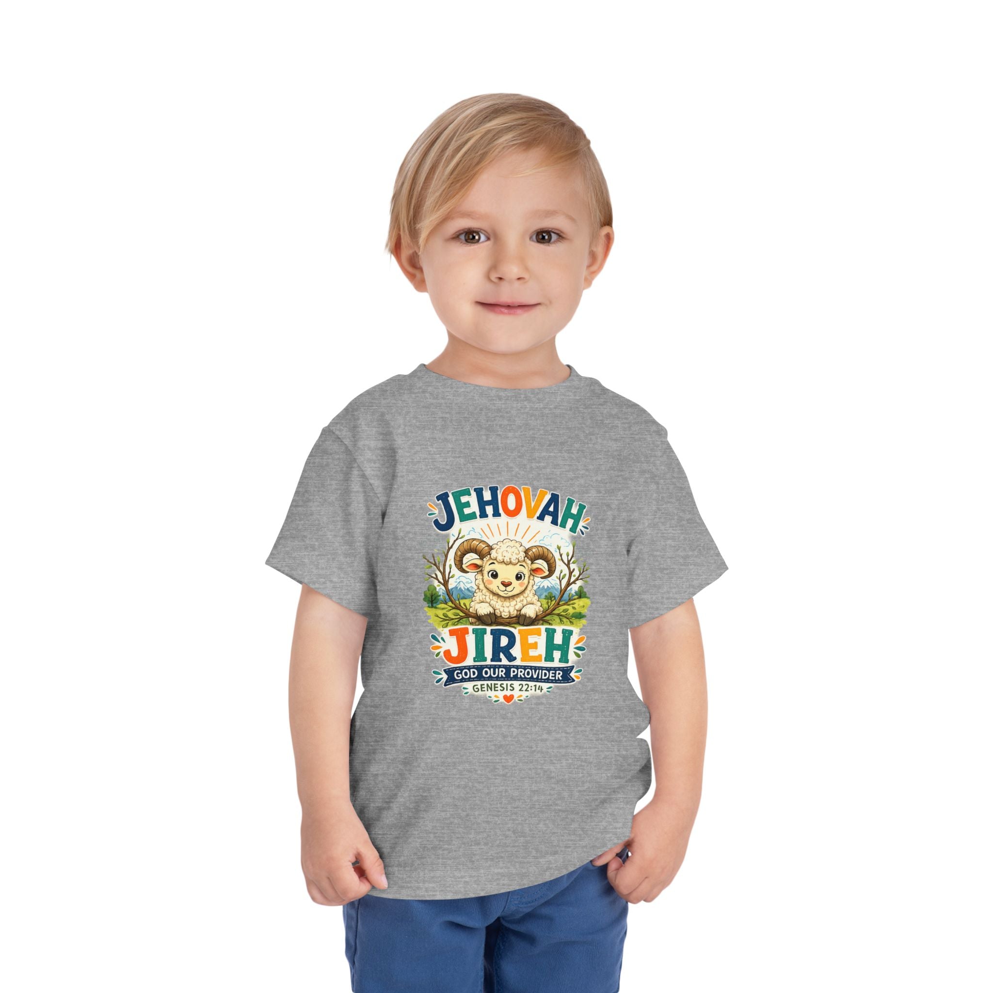 Jehovah Jireh Christian T-Shirt for Kids | God Our Provider Faith Apparel