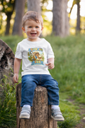 Jehovah Jireh Bible Verse Youth T-Shirt | Soft Cotton Christian Gift for Kids