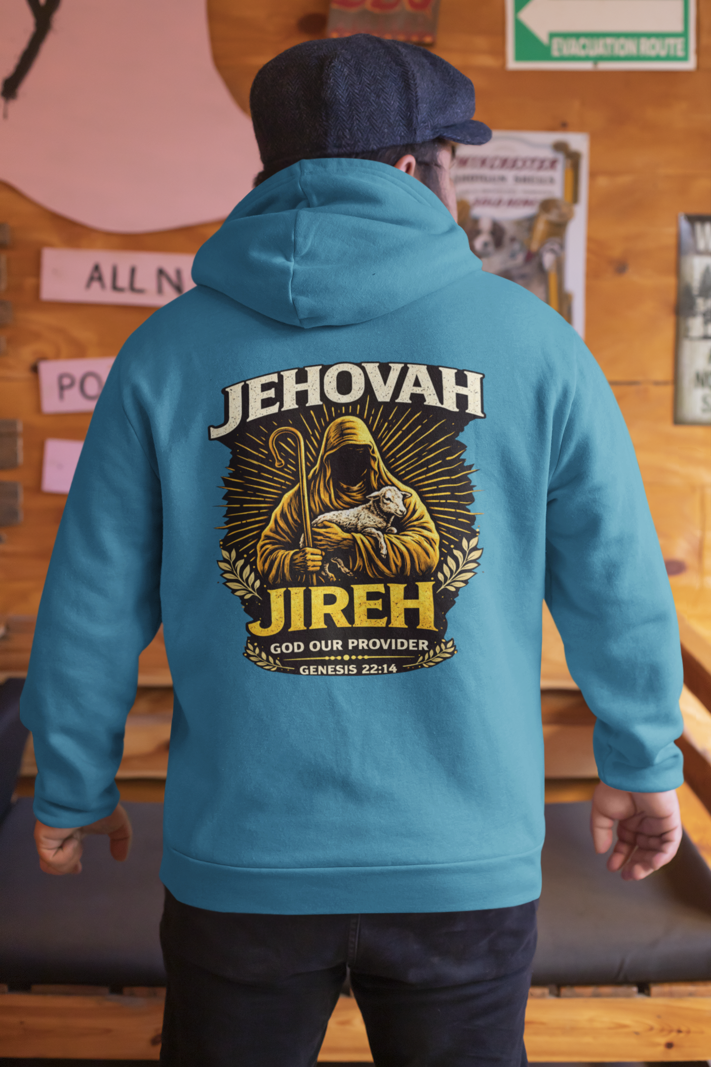 Jehovah Jireh "God Our Provider" Unisex Hooded Sweatshirt