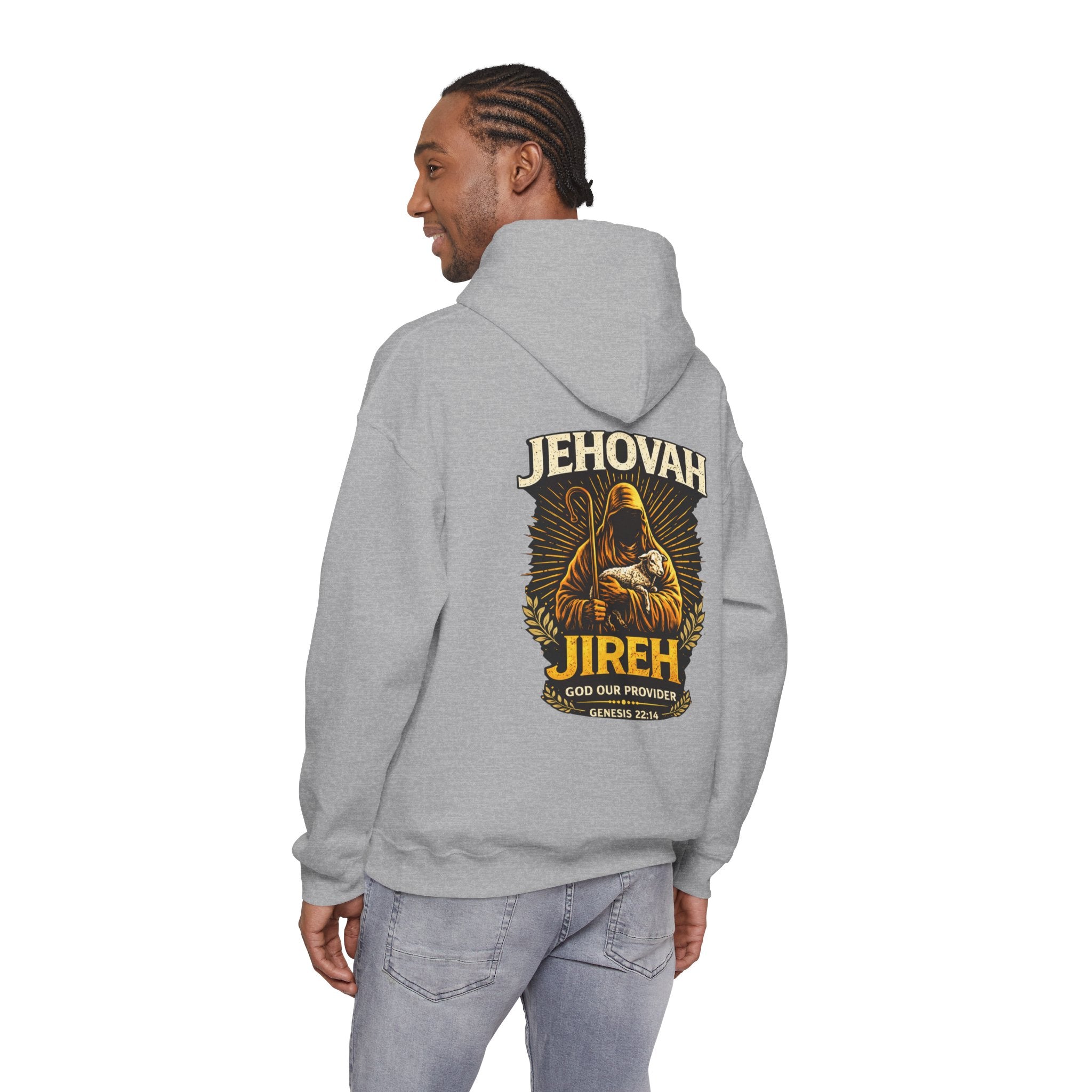Jehovah Jireh "God Our Provider" Unisex Hooded Sweatshirt