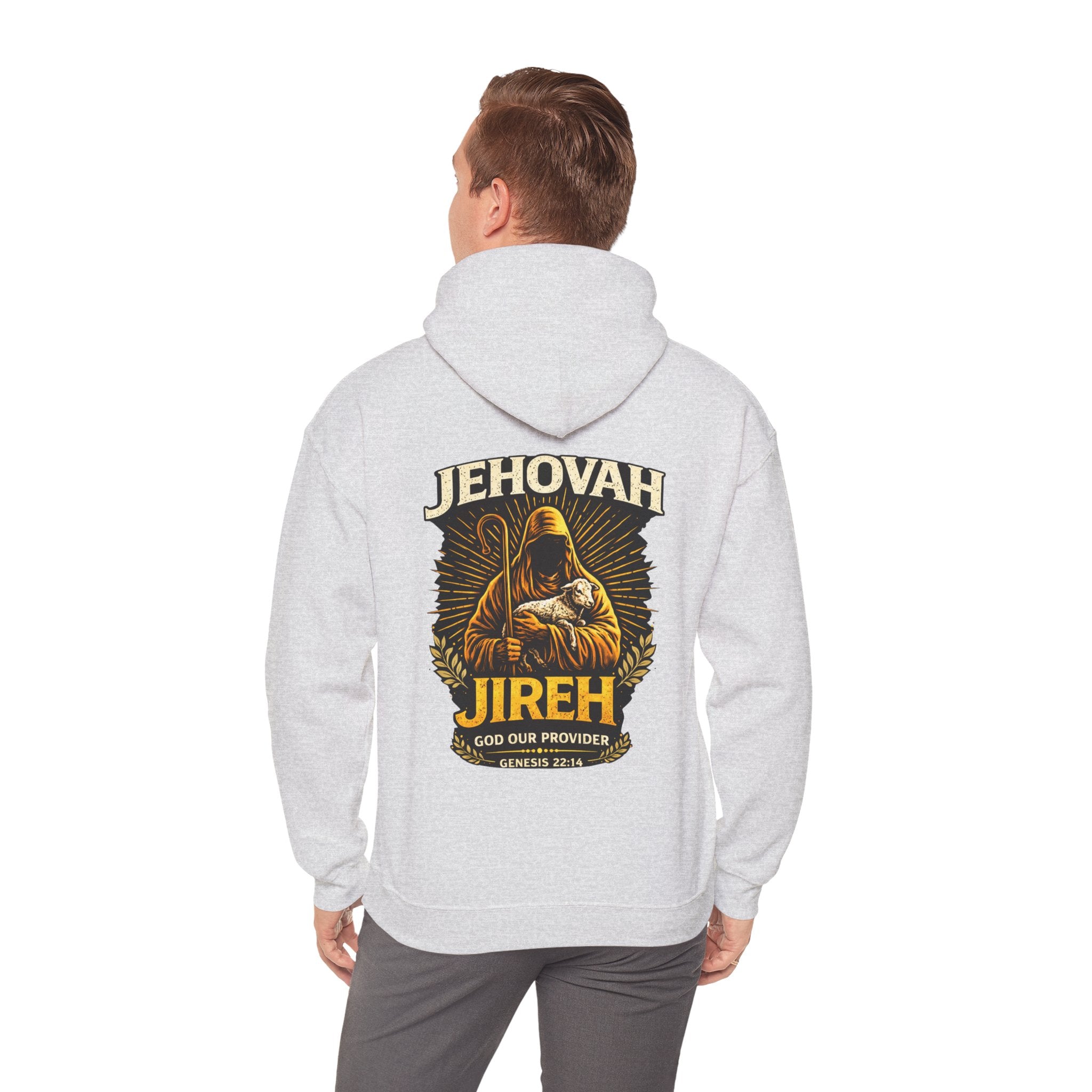Jehovah Jireh "God Our Provider" Unisex Hooded Sweatshirt