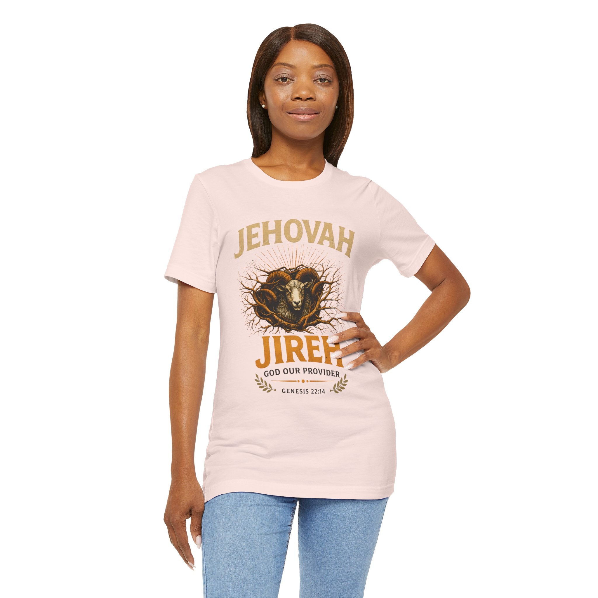 Jehovah Jireh God Our Provider Tee - Soft Unisex Christian Shirt