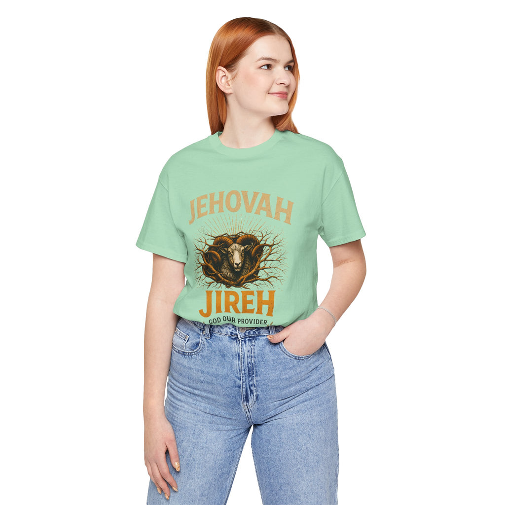 Jehovah Jireh God Our Provider Tee - Soft Unisex Christian Shirt