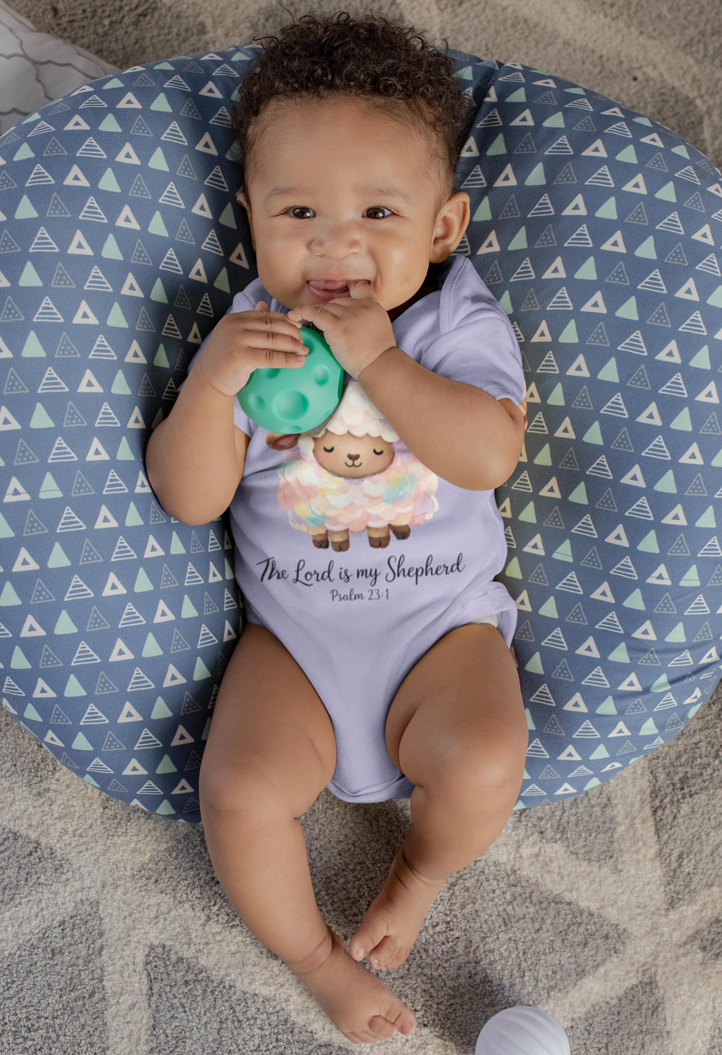 The Lord is My Shepherd Baby Onesie | Christian Baby Bodysuit