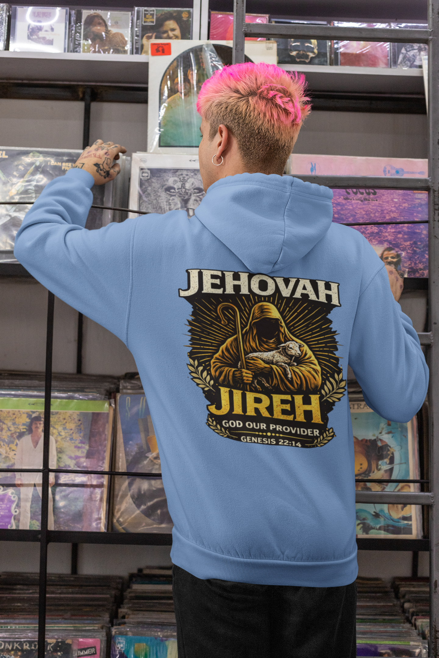 Jehovah Jireh "God Our Provider" Unisex Hooded Sweatshirt