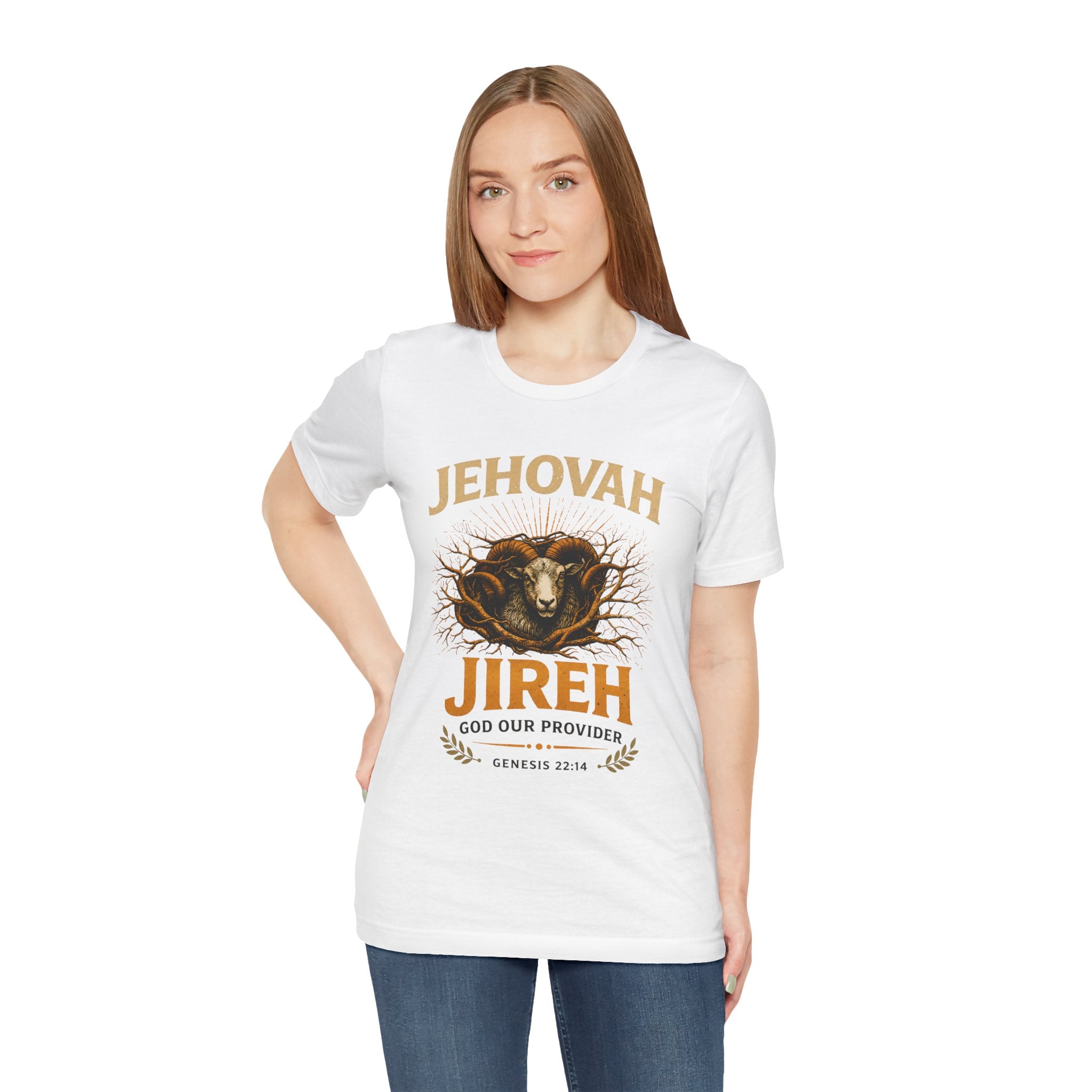 Jehovah Jireh God Our Provider Tee - Soft Unisex Christian Shirt