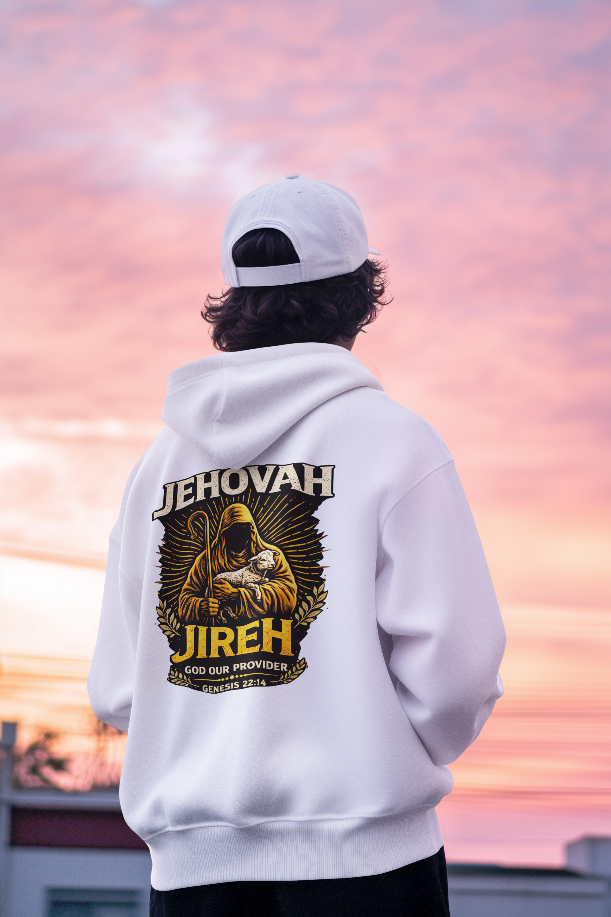 Jehovah Jireh "God Our Provider" Unisex Hooded Sweatshirt