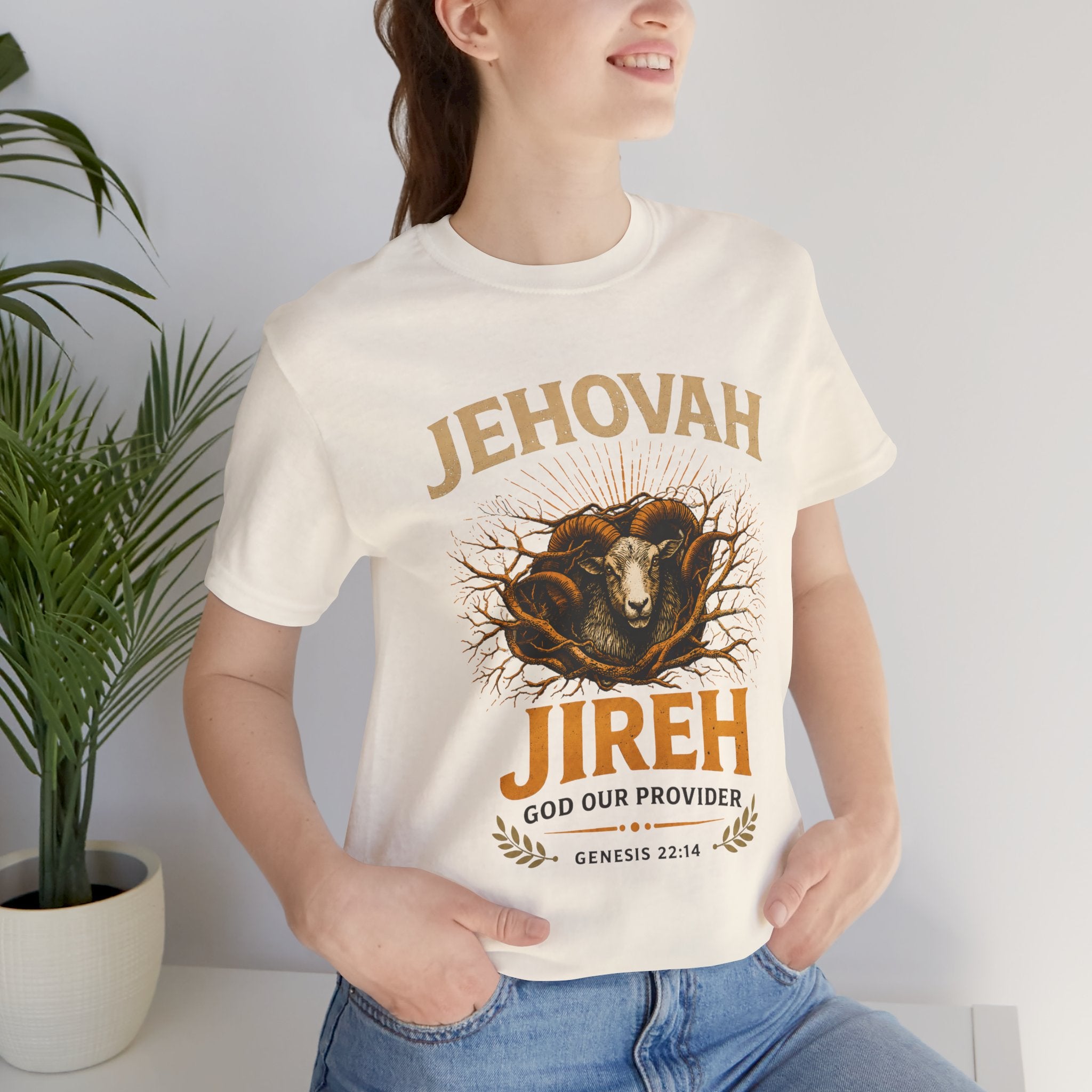 Jehovah Jireh God Our Provider Tee - Soft Unisex Christian Shirt