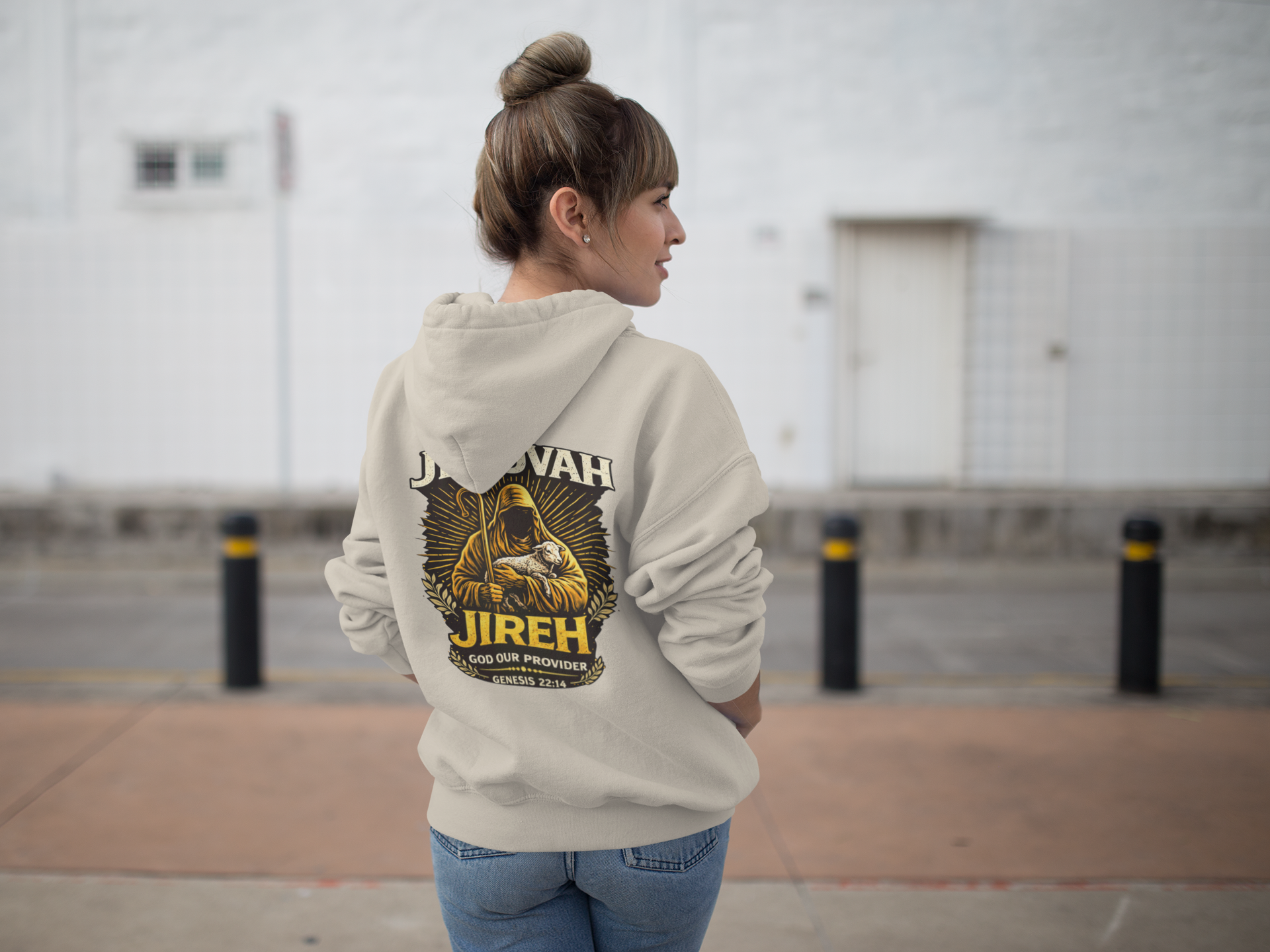 Jehovah Jireh "God Our Provider" Unisex Hooded Sweatshirt